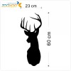 Reindeer Chalkboard Wall Stickers Blackboard Decals